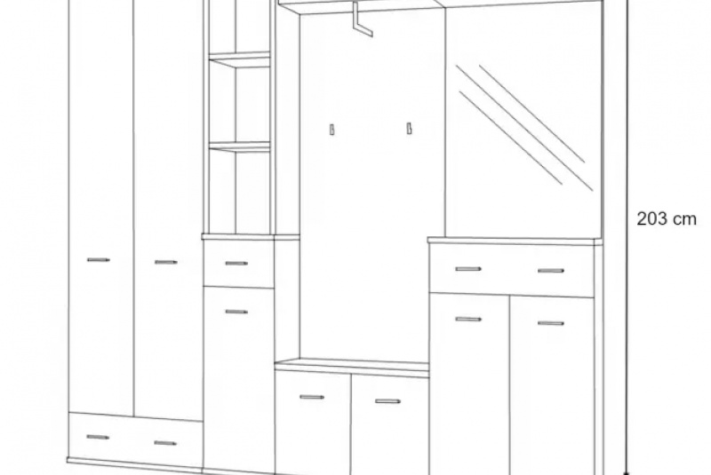 Skrine a predsiene / Armario - foto