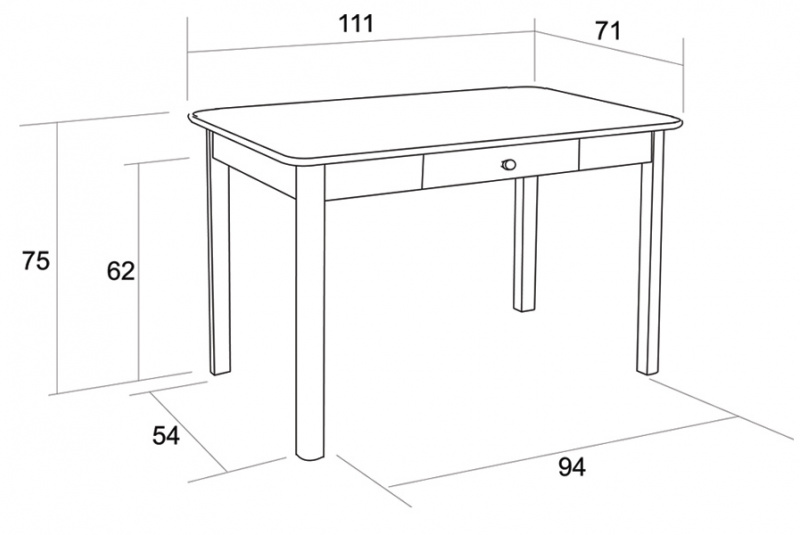 Jedálenský nábytok / Patrik S -02 - foto